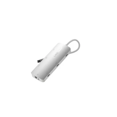 Image de Linq Multiport Hub 8 in 1 Pro Usb c 622720 Argenté