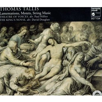 Afbeelding van Tallis: Lamentations, Motets, String Music / Hillier, et al