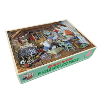 Afbeelding van Het Muizenhuis Puzzel Sam&#039;s Slaapkamer (200 stukjes)