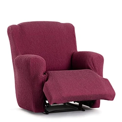 Afbeelding van Eysa Llion sofaovertrek, lycra, rood 8, 1 zits