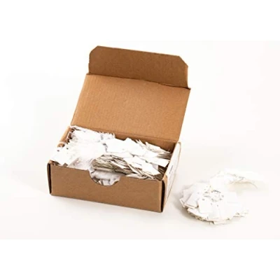 Afbeelding van Herma 1000 etiketten om op te hangen met snoer 15 x 24 mm wit 6932