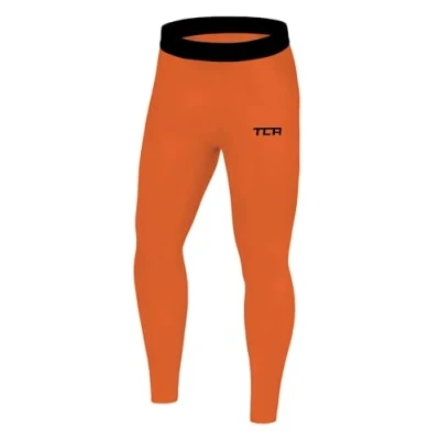 Afbeelding van TCA Men&#039;s SuperThermal Compression Armour Base Layer Thermal Under Tights Orange, Medium