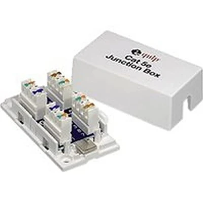 Afbeelding van Equip 135410 Cat.5e Unshielded Junction Box, White, ABS synthetics, 37 g, 33.6 mm, 23.4 61.6 mm