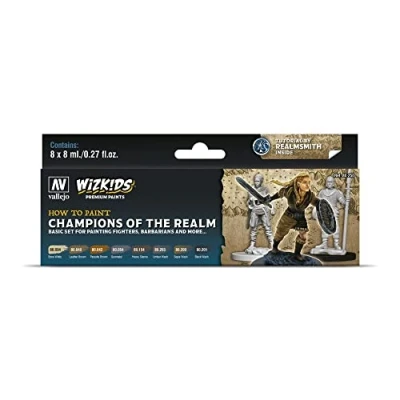Afbeelding van Vallejo Wizkids Premium: Champions Of The Realm (8Ml) (8)