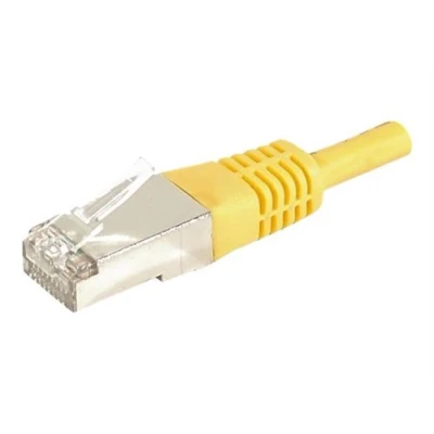 Image de DEXLAN Cordon patch RJ45 SSTP CAT 6a jaune 5 m