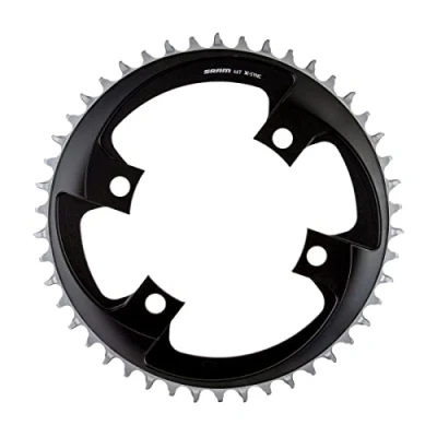 Afbeelding van SRAM Road 107Bcd X Sync zwengelset, 46 tanden, zwart