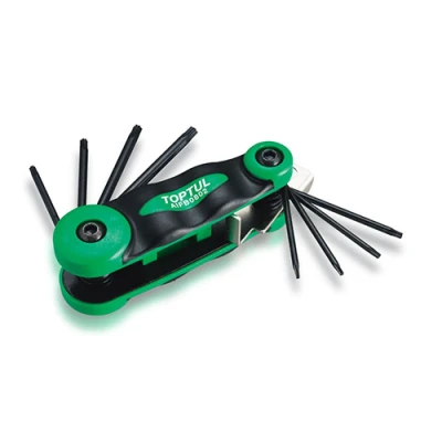 Afbeelding van TOPTUL AIFB0802 Haakse schroevendraaierset T6, T9, T10, T15, T20, T25 7
