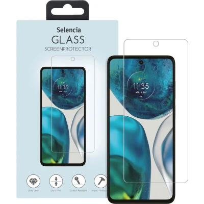 Afbeelding van Selencia Screenprotector Geschikt voor Motorola Moto G72 Tempered Glass Gehard Glas