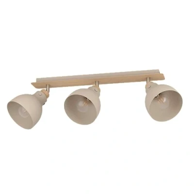Afbeelding van EGLO Arrecife Spot E27 74,5 cm Bruin/Beige Staal