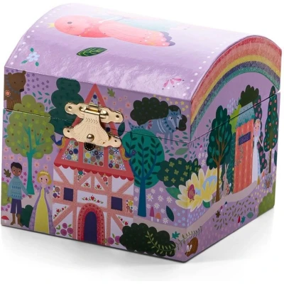 Afbeelding van Floss &amp; Rock Muziek / Juwelendoosje, Sprookje 13 x 8,5 cm Multi