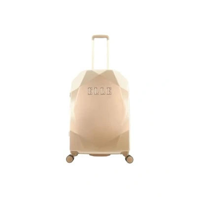 Afbeelding van ELLE Harde Koffer / Trolley Reiskoffer 67 cm (Medium) Diamond Taupe