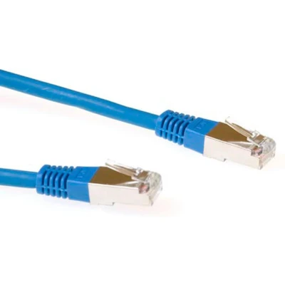 Afbeelding van ACT IB7603 F/UTP CAT5E Patchkabel Blauw 3 meter