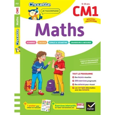 Image de Maths CM1 Cahier de soutien nouveau programme