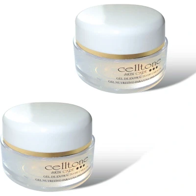 Afbeelding van Celltone Dagcrème Slakkenslijmcrème 2x 50 ML Anti rimpel Littekencrème Slakkencrème voor acne puistjes rimpels Acneverzorging Slakken serum gel vrouwen mannen tieners escargot cream gezicht en onder de ogen