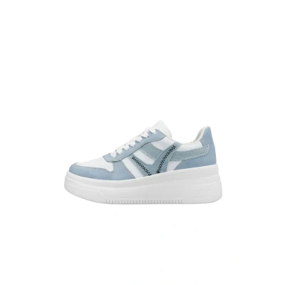 Afbeelding van Rieker Sneakers laag, Dames, Maat: 40, Blau Schoenen