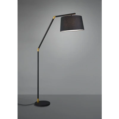 Afbeelding van Vloerlamp Trio Leuchten Tracy Zwart