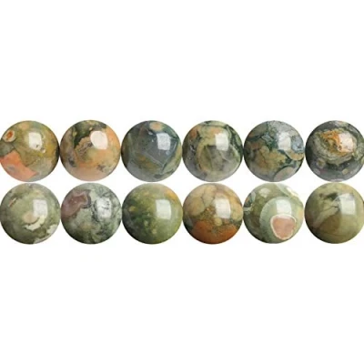 Afbeelding van 46 stuks natuurlijke edelstenen kralen 8 mm voor jaspis kambaba armbanden 38 cm