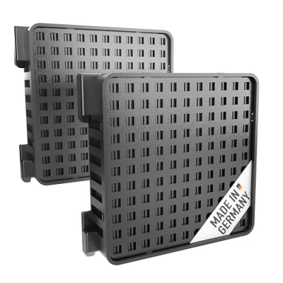 Afbeelding van 2 stuks actieve koolfilter compatibel met Liebherr koelkasten 9096989 9882460 9882429 988246000, vervangingsfilter voor 7440021 00 Fresh Air kool koelkast,