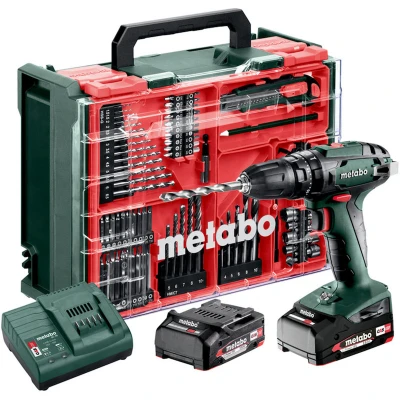 Afbeelding van Metabo SB 18 Set 602245710 Accu slagmoersleutel 48 Nm V Aantal meegeleverde accus: 2 LiHD Brushless, Incl. koffer, accus, lader,