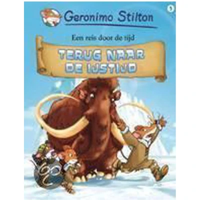 Afbeelding van Geronimo Stilton strip Terug naar de ijstijd