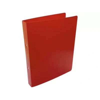Afbeelding van Alpha Ringmap, Voor Ft A4, Uit Pp, 2 Ringen Van 25 Mm, Rood Ringmap