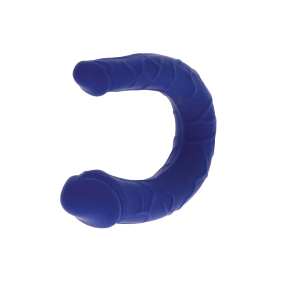 Afbeelding van Realistische Dubbele Mini Dildo Blauw