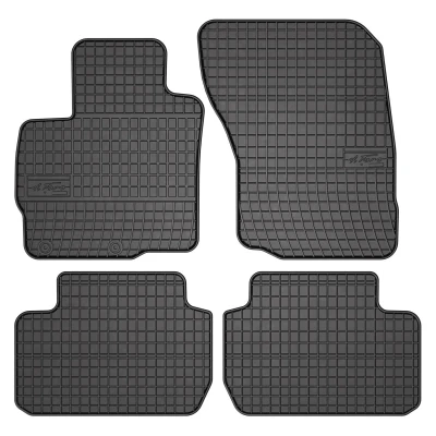 Afbeelding van FROGUM 0485 Vloermatset Rubber voor en achter 4 zwart Op maat gemaakt MITSUBISHI: OUTLANDER 3