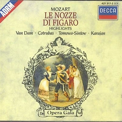 Afbeelding van Mozart: Le Nozze Di Figaro [Highlights]