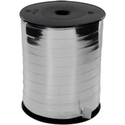 Afbeelding van Krullint metallic zilver 10 mm. 12105