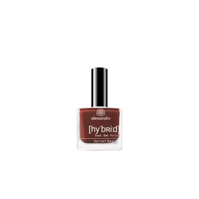 Image de Alessandro Hybrid Soul Gel Polish 115 Velvet Red 8 ml