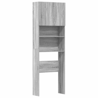 Image de vidaXL Meuble de machine à laver sonoma gris bois d&#039;ingénierie859132