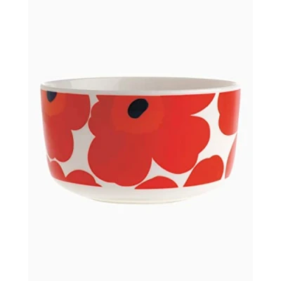Afbeelding van Marimekko Unikko Kom 50 cl Rood