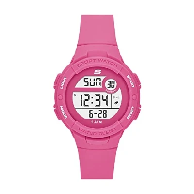 Afbeelding van Skechers Traditional Crenshaw Horloge, Dames, Maat: One Size, Pink