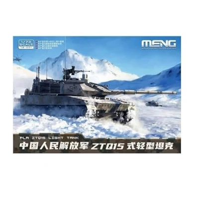 Afbeelding van 1:72 MENG 72001 PLA ZTQ15 Lichte Tank Plastic Modelbouwpakket
