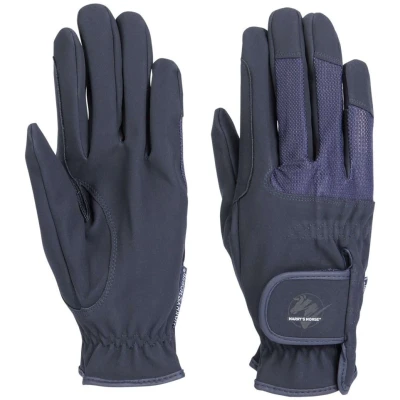 Afbeelding van Harry&#039;s Horse Rijhandschoenen Domy Suede Mesh Navy M