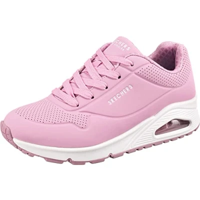 Afbeelding van Skechers UNO Sneakers laag voor kinderen, Maat: 32, Roze Hoogwaardig imitatieleer