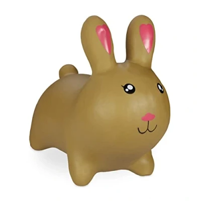Afbeelding van Relaxdays skippydier konijn skippybeest tot 50 kg skippybal dier springbeest peuters