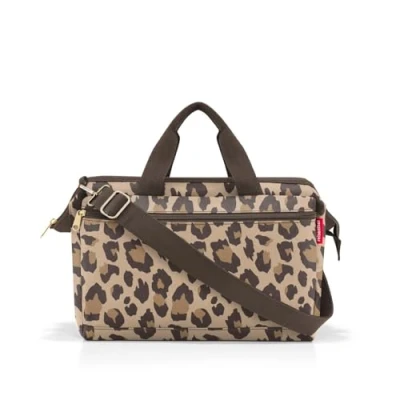 Afbeelding van reisenthel Poche S polyvalente Sac de docteur pour les voyages, le travail et loisirs Avec fonction d&#039;emboîtement pratique trolley, Leo Macchiato, Einheitsgröße, sport