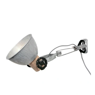 Afbeelding van Wandlamp Mexlite Gearwood Nikkel