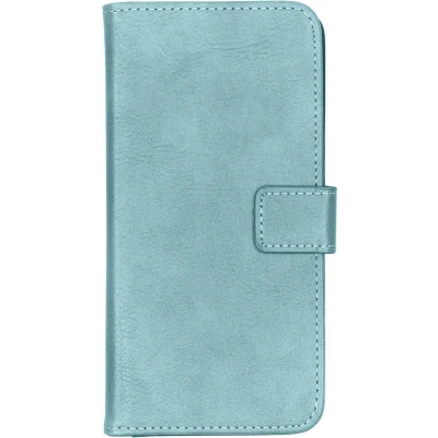 Afbeelding van iMoshion Hoesje Geschikt voor Samsung Galaxy A50 / A30s Met Pasjeshouder Luxe Bookcase Lichtblauw