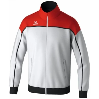 Afbeelding van Erima Change Trainingsjack Heren Wit / Rood Zwart Maat: S