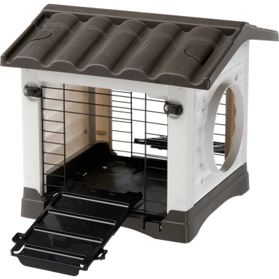 Afbeelding van Ferplast Metro Station Dierenverblijf 43x48x44 cm Bruin