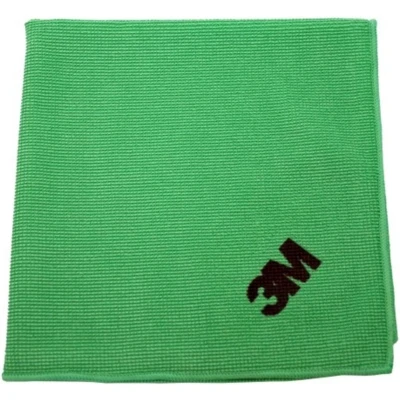 Afbeelding van 3M microvezeldoek, groen, pak van 10 stuks microvezeldoek
