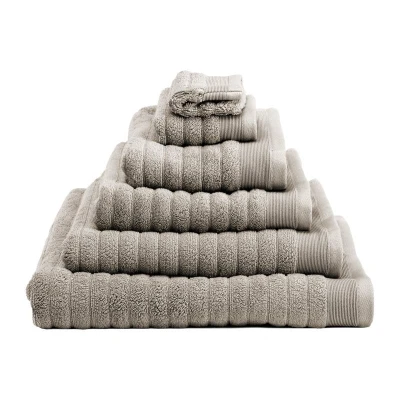 Afbeelding van Heckett &amp; Lane Strandlaken Bath Prestige Taupe 90 x 180 cm