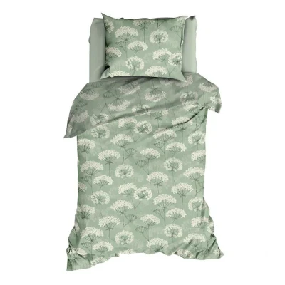 Afbeelding van Romanette Astera Dekbedovertrek Eenpersoons 140x200/220 cm Salie