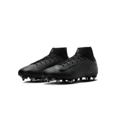 Afbeelding van Nike Performance ZM 10 ACAD Sgpro AC Voetbalschoenen met metalen noppen, Heren, Maat: 40.5, Black/deep jungle Kunststof/ textiel