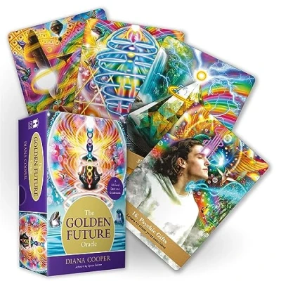 Afbeelding van Something Different The Golden Future Orakel kaarten Multicolours