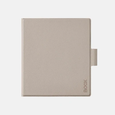 Afbeelding van Luxe Magnetische Beschermhoes voor Boox Go Color 7 Beige met Wakeup/sleep functie