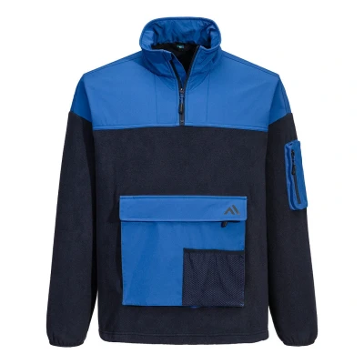 Afbeelding van KX3 Fleece met 1/4 rits maat L, Dark Navy/Quartz