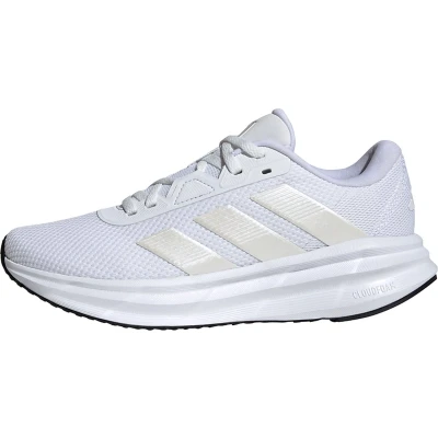 Afbeelding van adidas Performance Galaxy Stabiliteit hardloopschoenen, Dames, Maat: 36, Cloud white metalic core black Textiel/ synthetisch